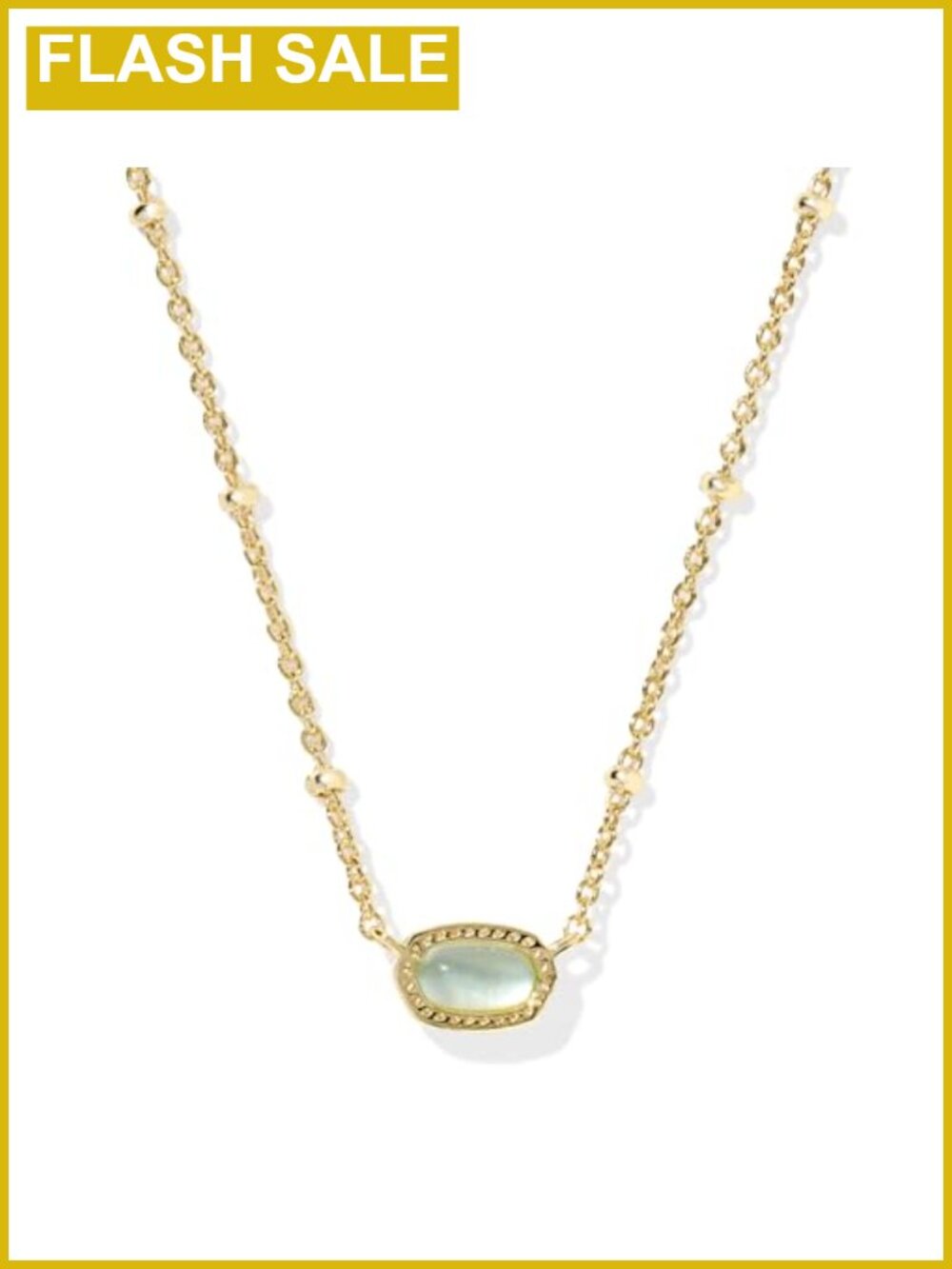 Kendra Scott Mini Elisa 14k Gold-Plated Satellite Short Pendant Necklace